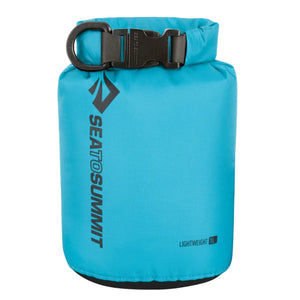 Sea to Summit Lightweight Dry Sacks in Blue Stuffed View | ScoutTech Outfitters Mississauga Store