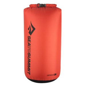 Sea to Summit Lightweight Dry Sacks in Red Stuffed View | ScoutTech Outfitters Mississauga Store