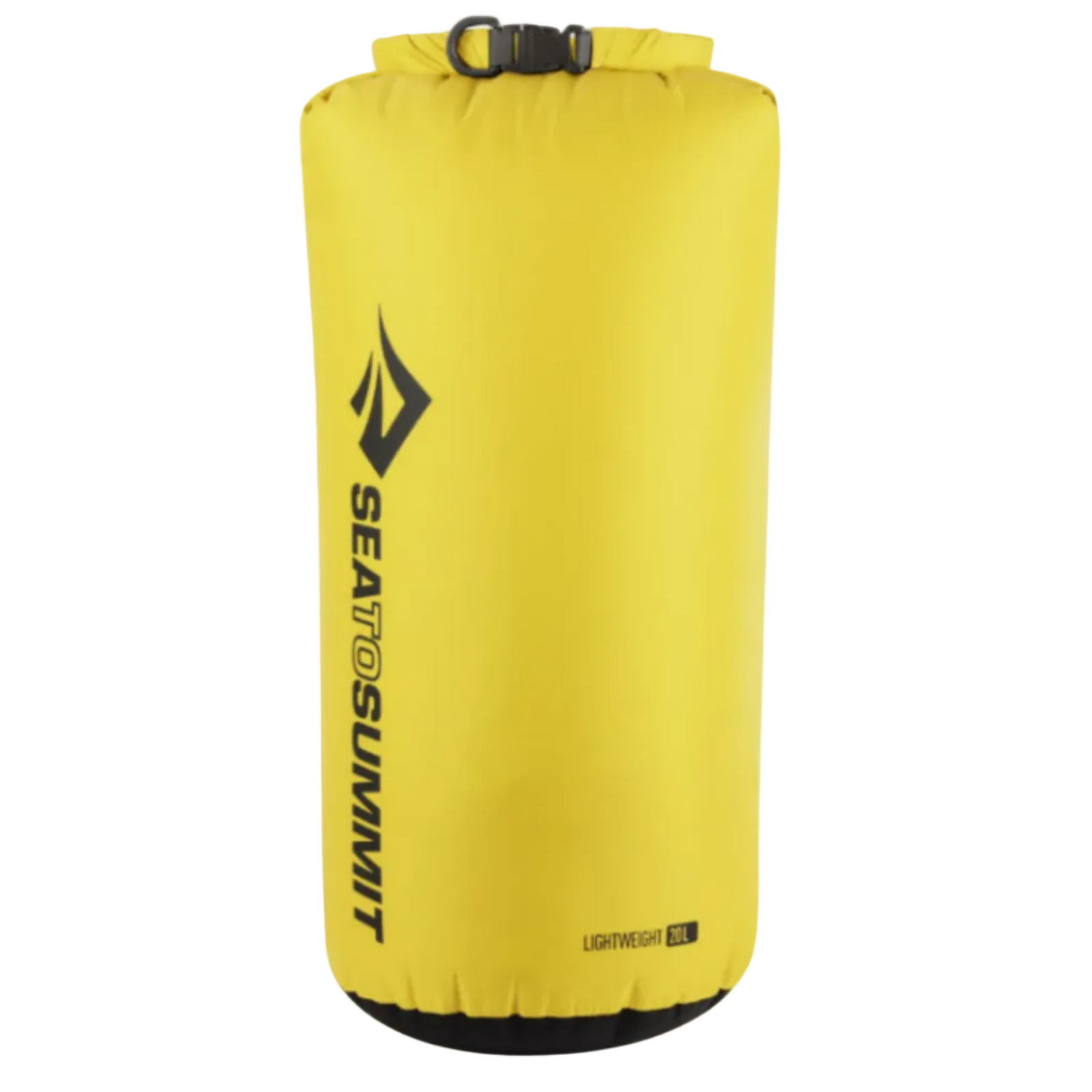 Sea to Summit Lightweight Dry Sacks in Yellow Stuffed View | ScoutTech Outfitters Mississauga Store