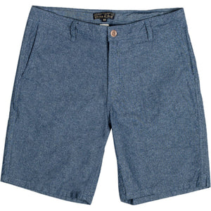 United By Blue Mens Selby Organic Cotton Shorts in Blue - ScoutTech Outfitters