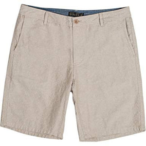 United By Blue Mens Selby Organic Cotton Shorts in Khaki - ScoutTech Outfitters