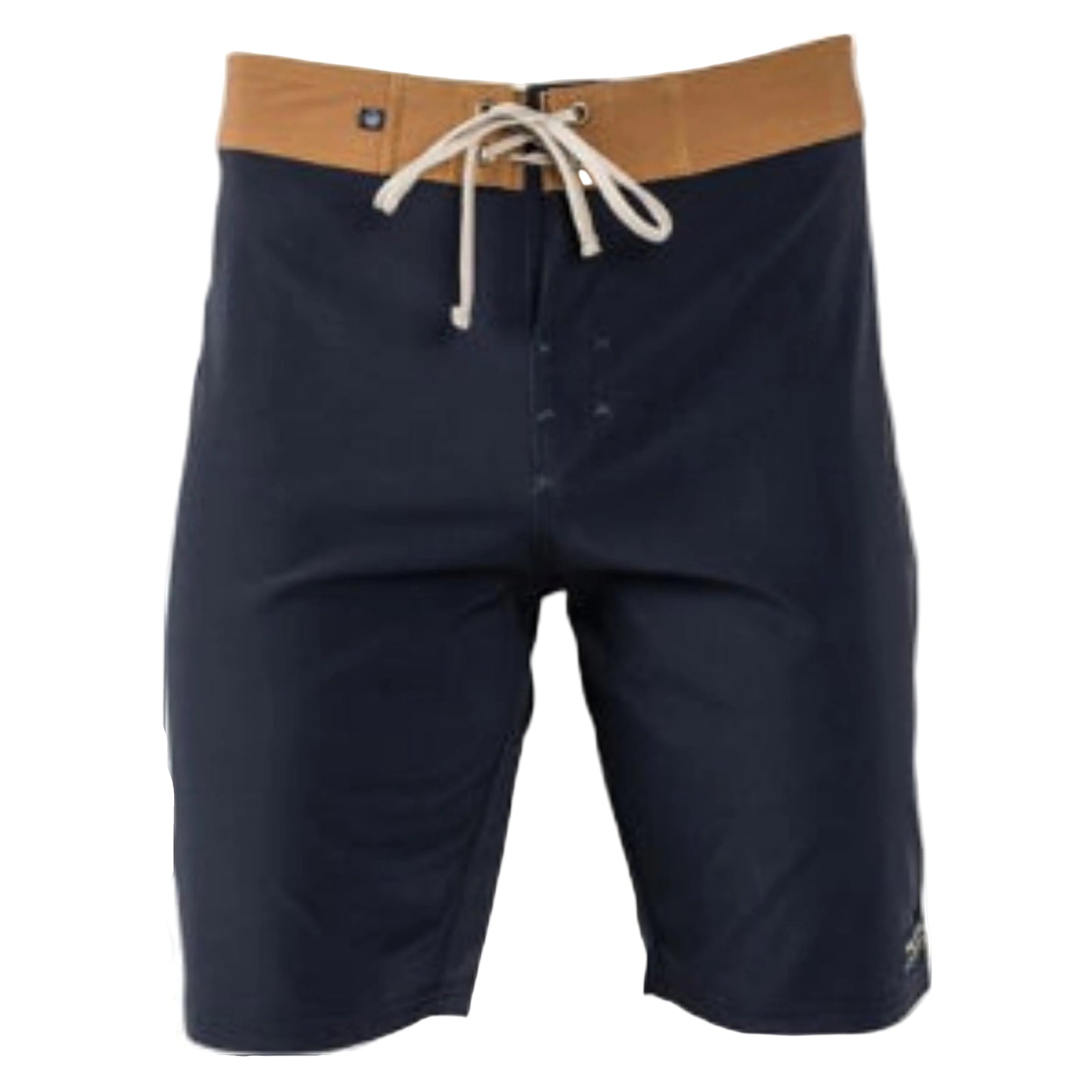 United By Blue Mens TrailBlaze Board Shorts Navy and Tan | ScoutTech Outfitters Mississauga Store