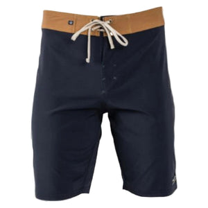 United By Blue Mens TrailBlaze Board Shorts Navy and Tan | ScoutTech Outfitters Mississauga Store