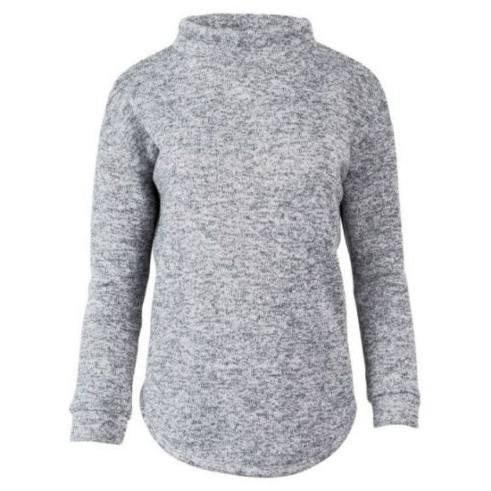 United By Blue Womens Medfield Polartec Knit Pullovers in Light Grey Heather Size Small | ScoutTech Outfitters Mississauga Store