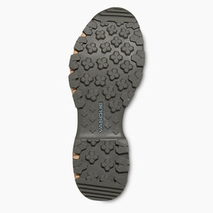 Vasque Women's Breeze Waterproof Hiking Boots in Green View of Grey Tread  | ScoutTech Outfitters