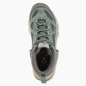 Vasque Women's Breeze Waterproof Hiking Boots in Green Upper View | ScoutTech Outfitters Mississauga Store