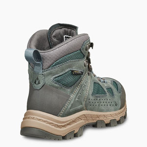 Vasque Women's Breeze Waterproof Hiking Boots in Green Heel View | ScoutTech Outfitters Mississauga