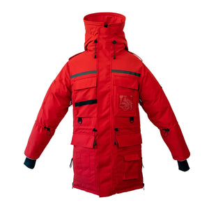 Wuxly Sabertooth II Gender Free -30C/-22F Vegan Parka in Red - Made in Canada - ScoutTech Outfitters