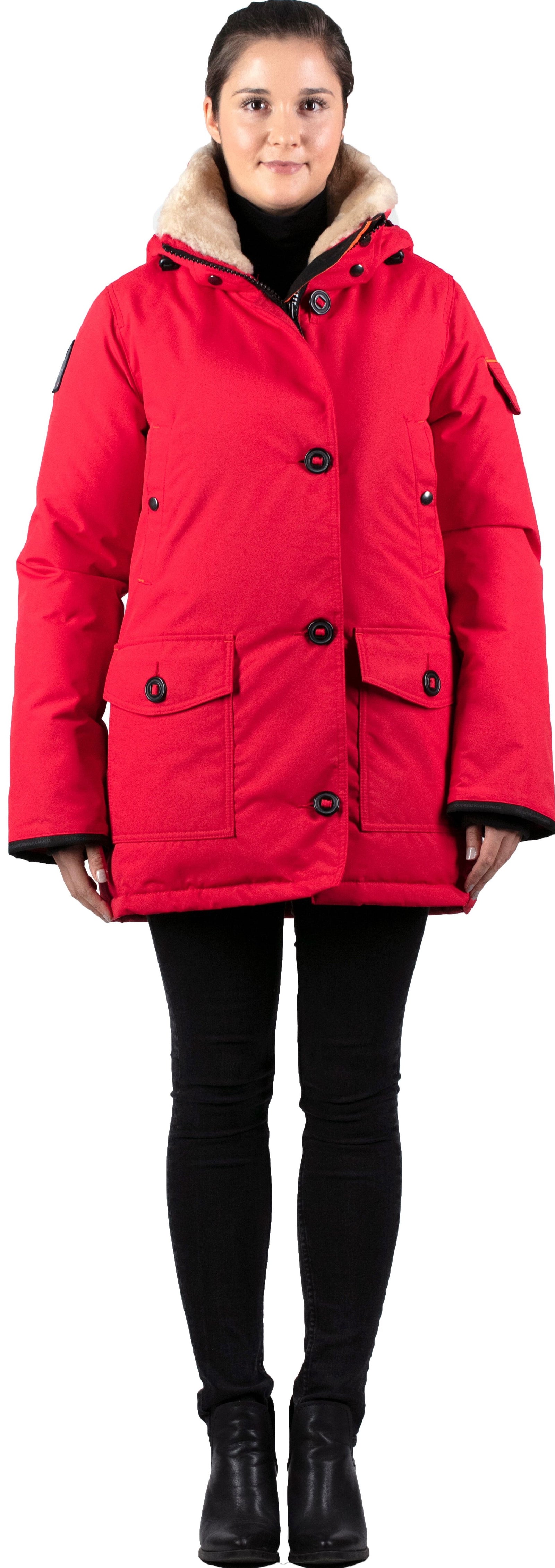 Outdoor Survival Canada OSC Kasa Women's -20°C Urban Shearling Jacket - ScoutTech