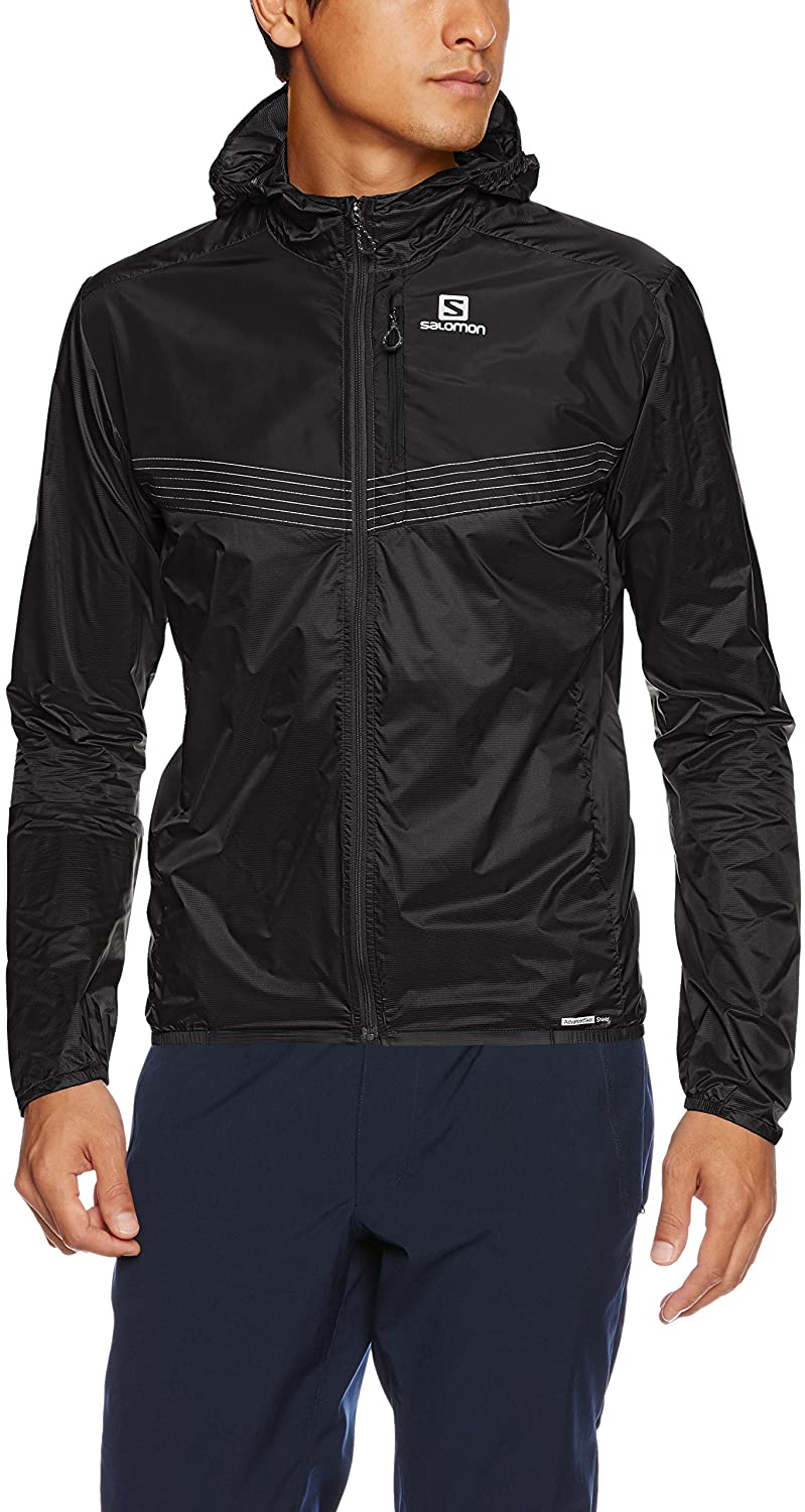 Salomon Mens Fast Wing Aero Running Jackets - ScoutTech