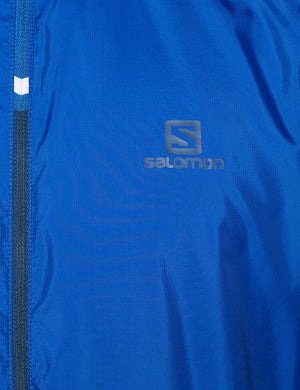 Salomon Mens Agile Wind Jacket Running Windbreaker