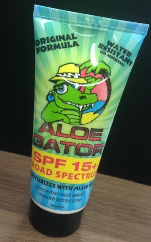 Aloe Gator SPF 15 Sunblock Lotion, 8 Hour Waterproof, 3oz