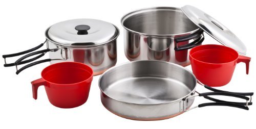 Chinook Ridgeline Stainless Steel Duo Cookset with Copper Bottom - ScoutTech