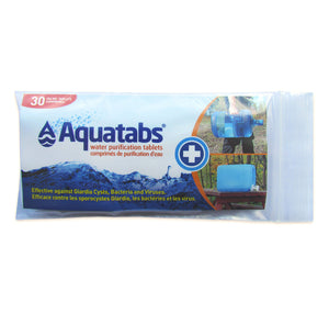 AquaTabs Water Purification Tablets 30 x 20 Litre - Made in Ireland