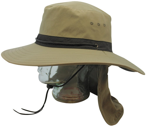 Misty Mountain Atacama Sun Hat with Tuck Away Neck Flap - ScoutTech