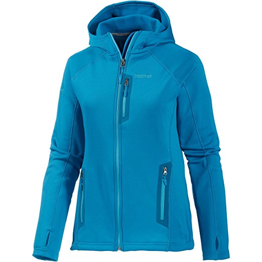 Marmot Womens Stretch Fleece Hoody Jacket - ScoutTech