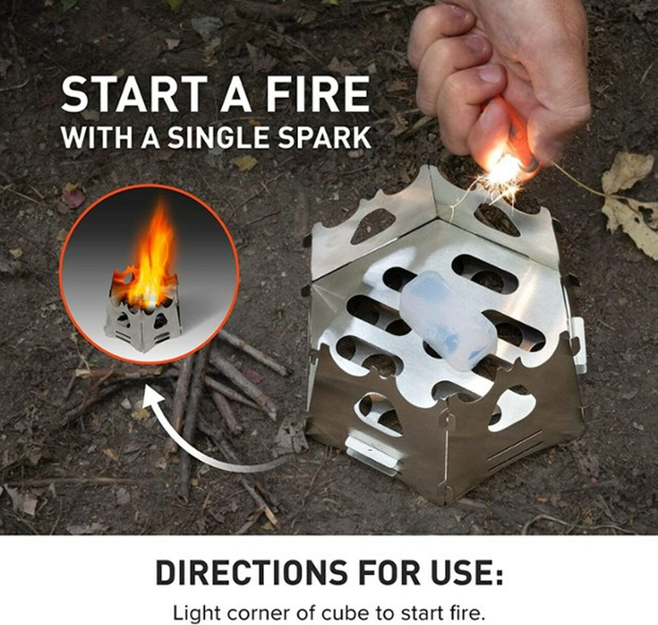 Solus Fire Cube SOL Fire Lite Fuel Cubes | ScoutTech Outfitters