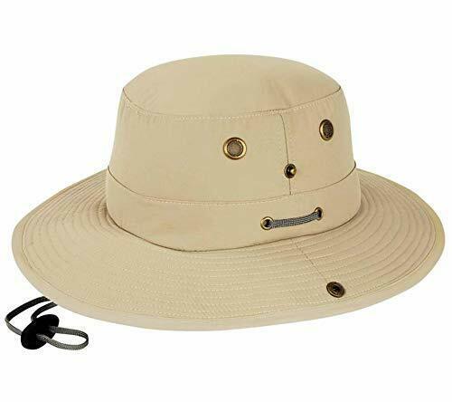 Misty Mountain Canvas Bosun Sun Hats with Snap Sides & Floating Brim - ScoutTech