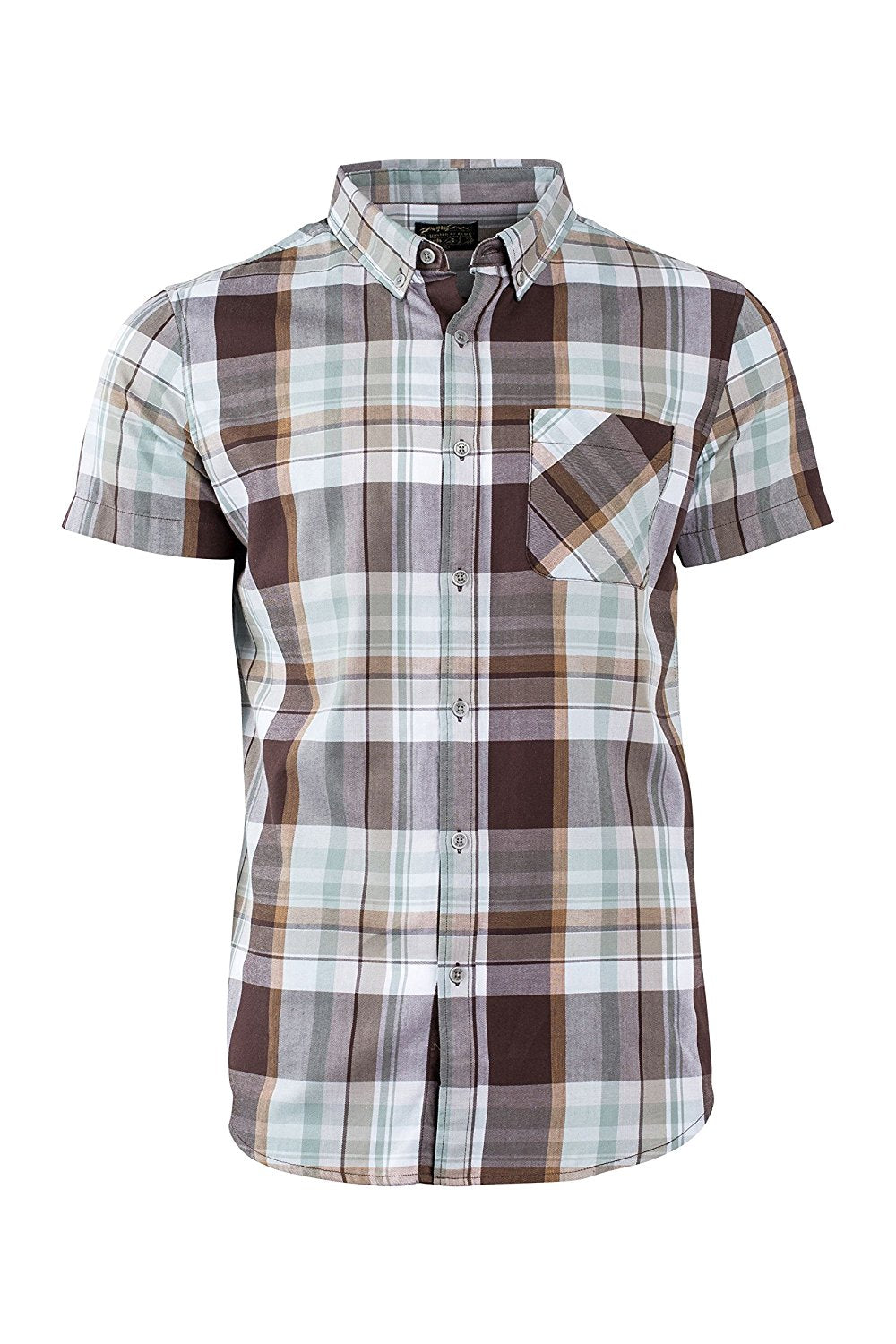 United By Blue Mens Washington Plaid Shirts - ScoutTech