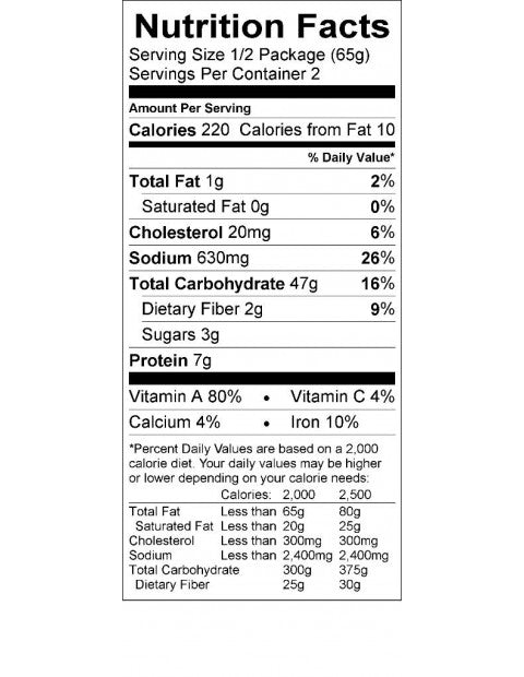 BackPackers Pantry Beef Pho - ScoutTech