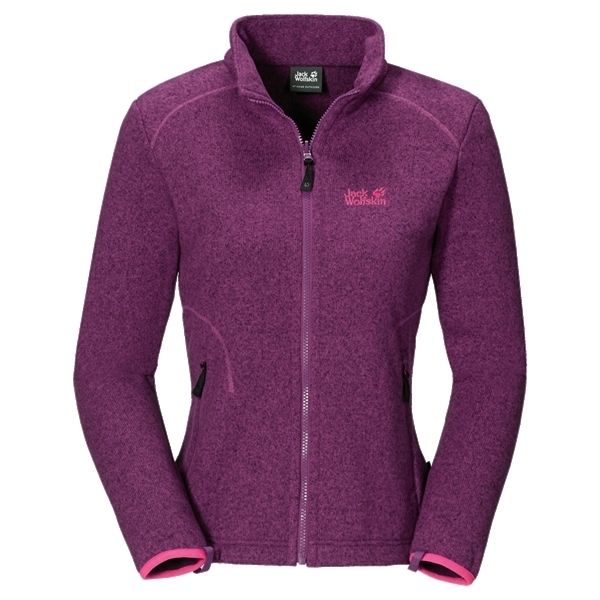Jack Wolfskin Womens Caribou Asylum Fleece Jacket CLEARANCE XS - ScoutTech