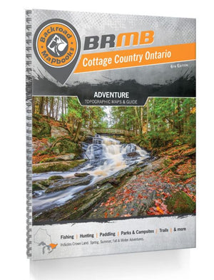 Backroad Mapbooks Cottage Country Ontario - Spiral 6th Edition