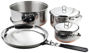 Chinook Ridgeline Stainless Steel Camp Cooksets