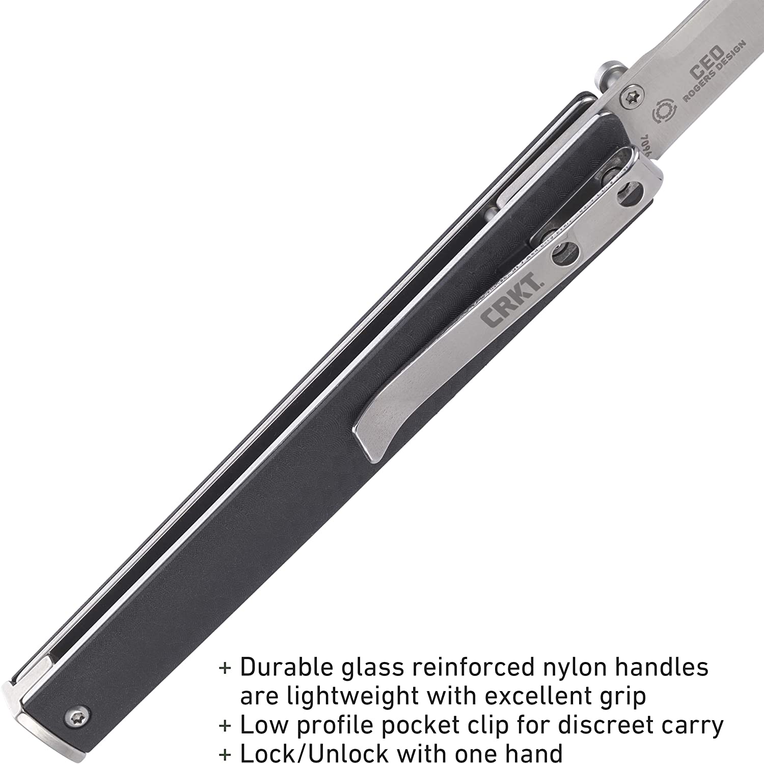 CRKT CEO EDC Folding Pocket Knife - ScoutTech