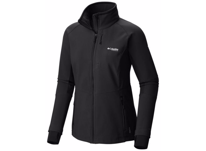 Columbia Titanium Titan Ridge II Womens Hybrid Fleece Polartec Fleece Jackets - ScoutTech