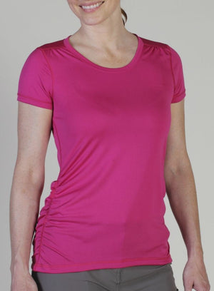 Exofficio Womens Micria Cap Short Sleeve Athletic Shirts