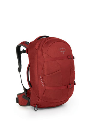 Osprey Farpoint 40L Travel Pack S/M Torso Jasper Red Carry On