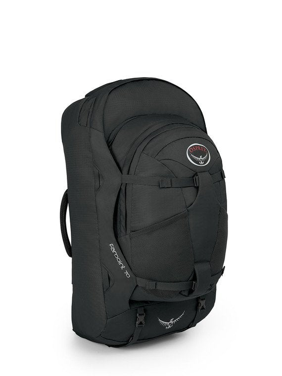 Osprey Farpoint 70 Travel and Trekking Backpack, Volcanic Grey S/M Torso - ScoutTech