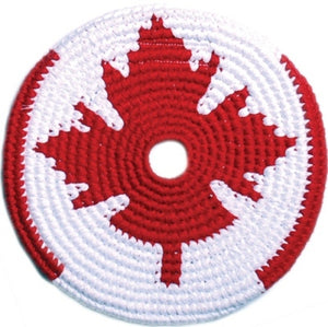 Pocket Disc - Canadian Flag Handmade