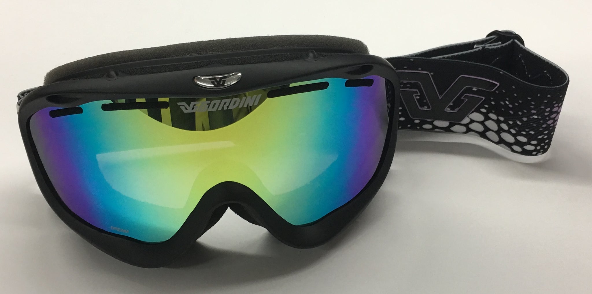 mirror lens ski goggles Gordini Dream - Gold Mirror Lens Ski Goggles