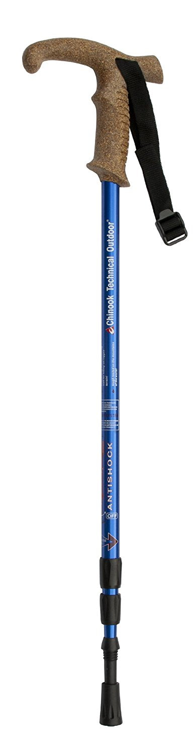 Chinook Cane Walker 3 Anti-Shock Hiking Pole - ScoutTech