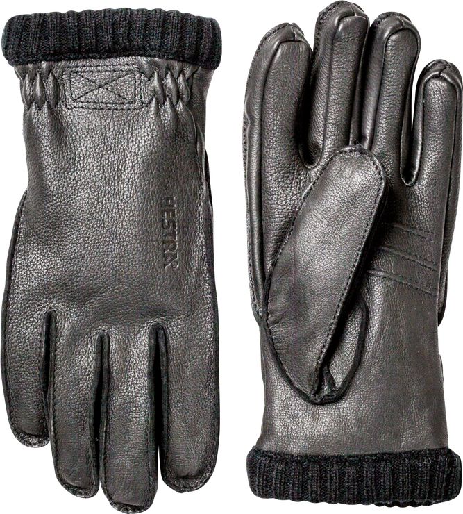 Hestra Unisex Deerskin Leather Primaloft Insulated Rib Gloves Size 8 - ScoutTech