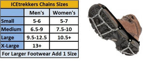 IceTrekkers Chains Traction Device Unisex