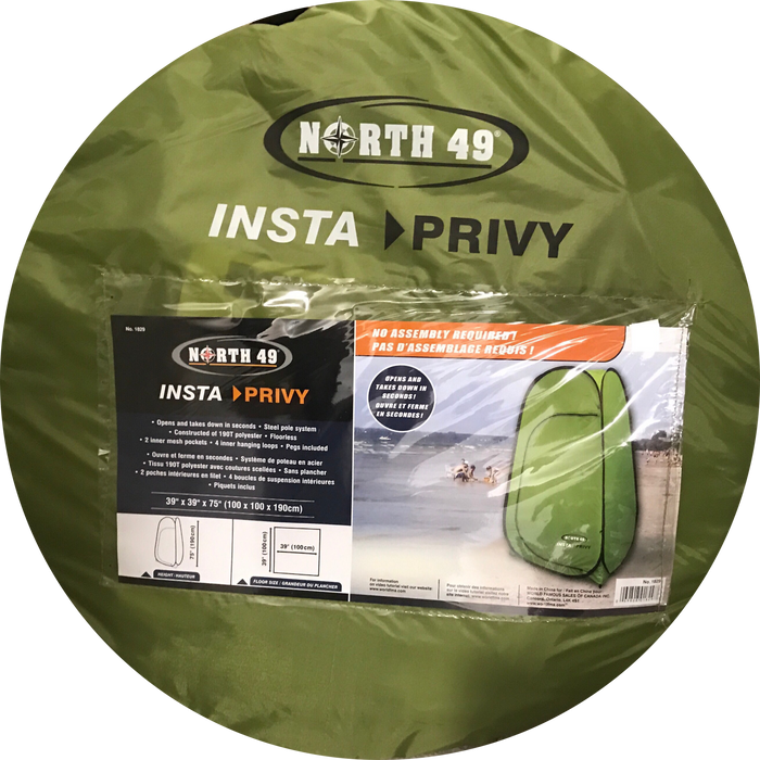 North 49 Pop Up Insta-Privy and Beach Change Room - ScoutTech