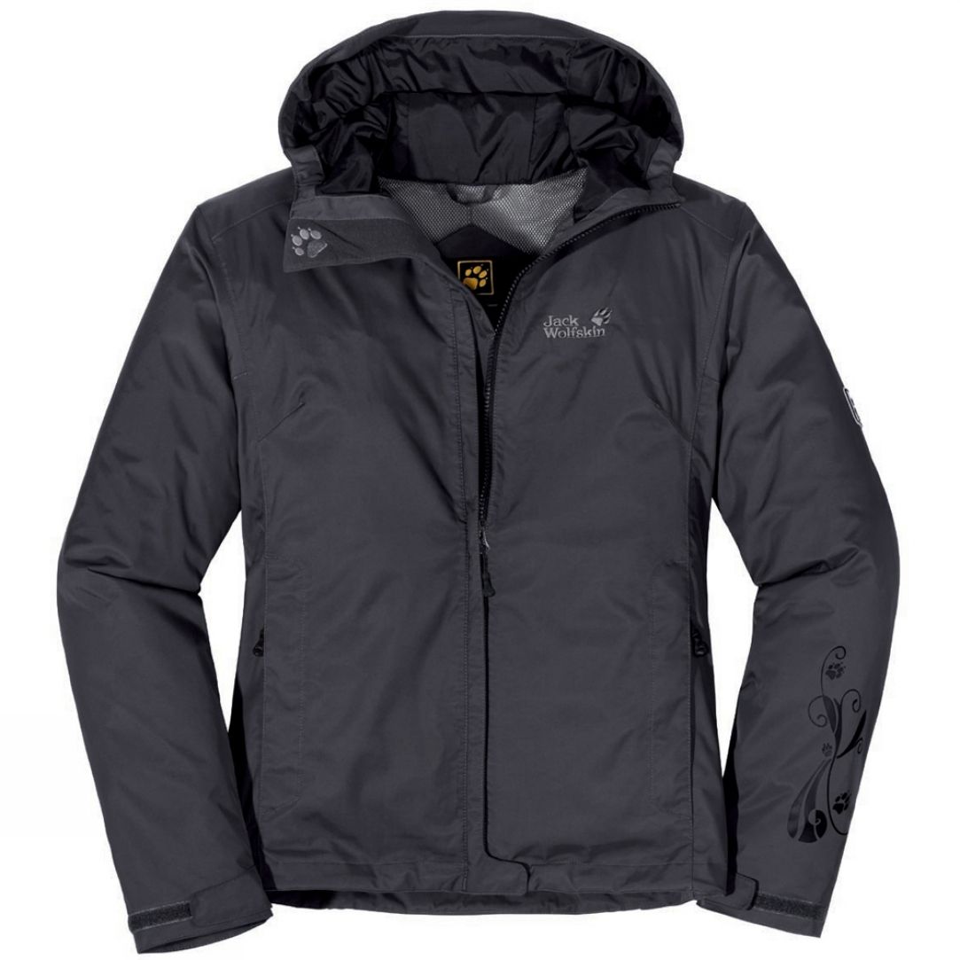 Jack Wolfskin Women's Mapiya Waterproof Rain Jackets CLEARANCE - ScoutTech