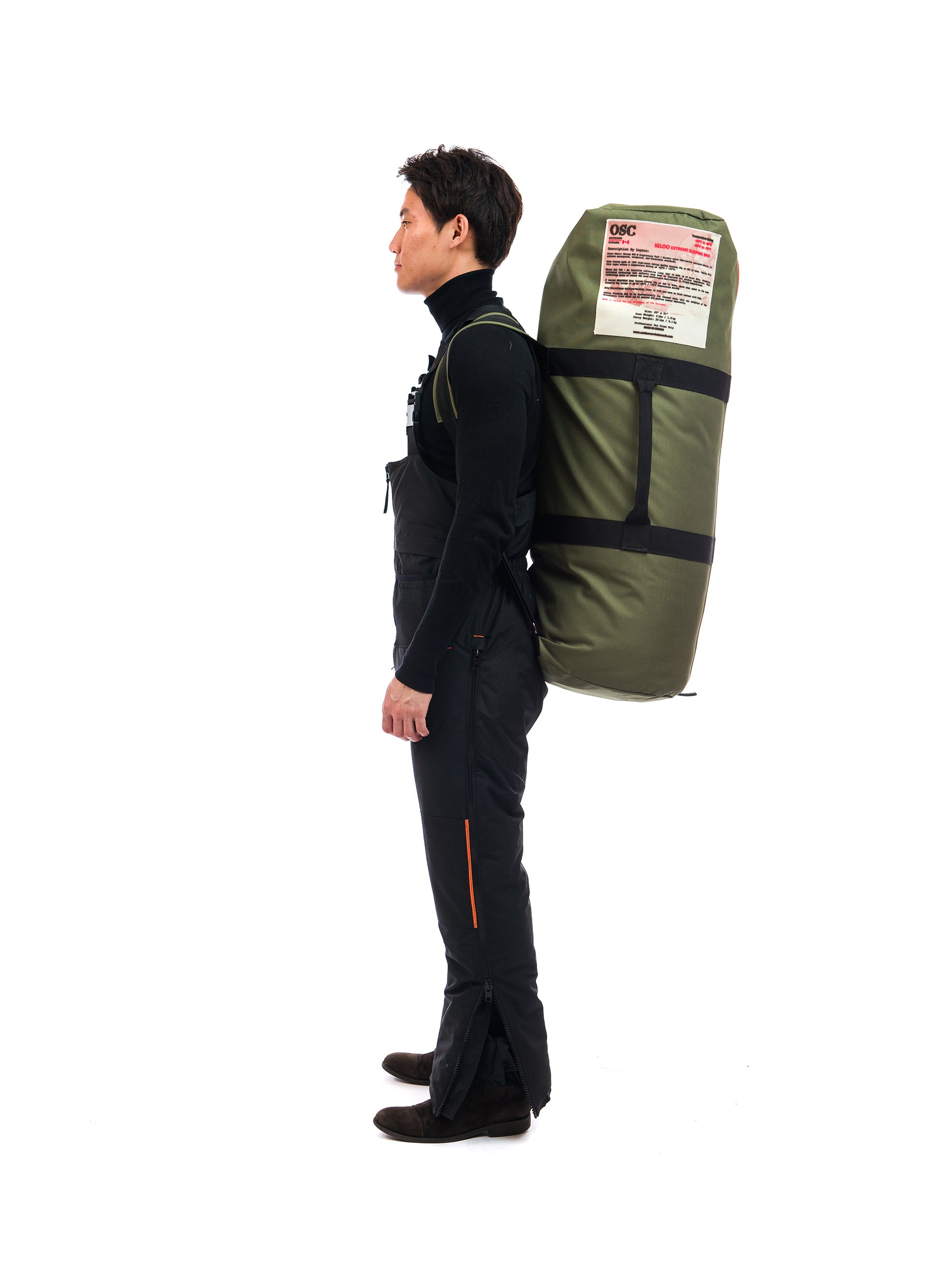 Outdoor Survival Canada OSC Unisex Klin Down Bib Pants - ScoutTech