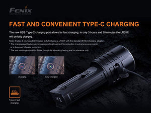 Fenix LR35R Rechargable Flashlight 10000 Lumens