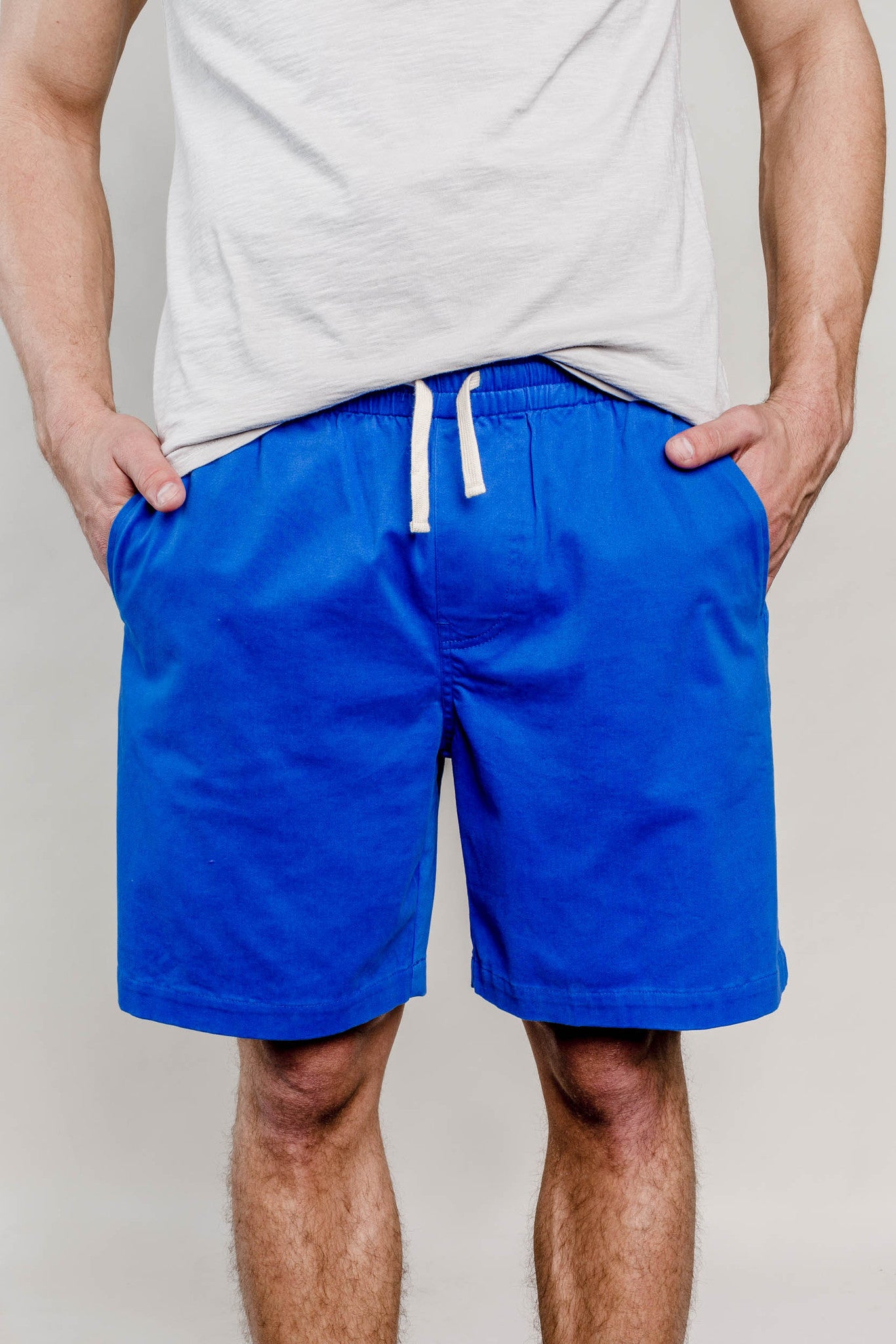 United By Blue Mens Spence Cotton Stretch Athletic Shorts - ScoutTech