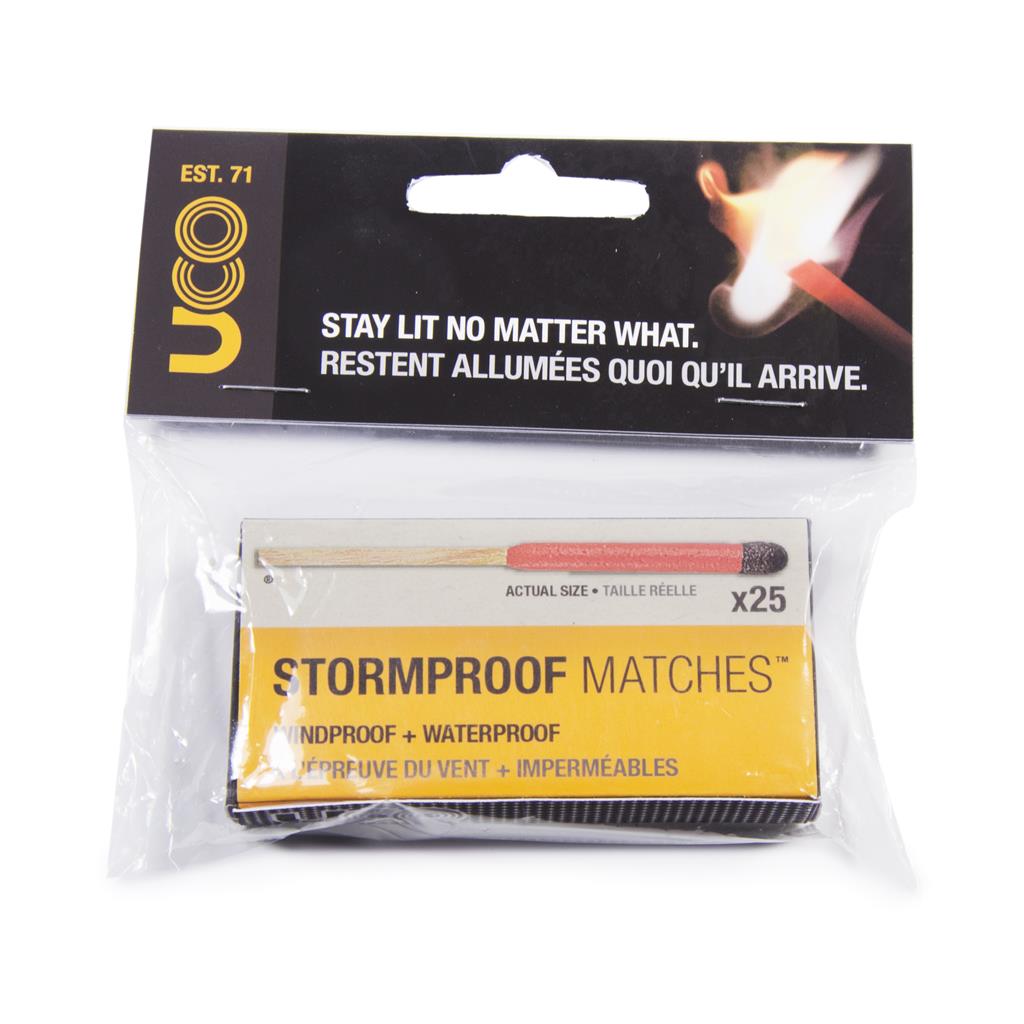 UCO Stormproof Matches 25 Pack - ScoutTech Outfitters