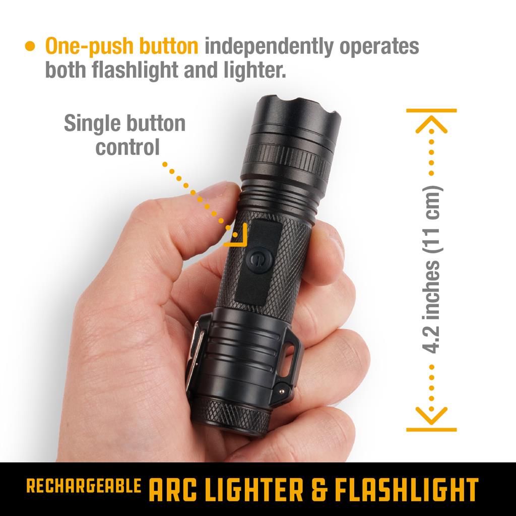 UCO Rechargeable Arc Lighter & LED Flashlight - ScoutTech Outfitters