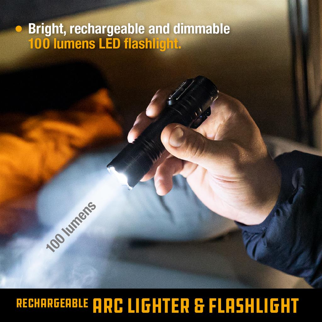 UCO Rechargeable Arc Lighter & LED Flashlight - ScoutTech Outfitters