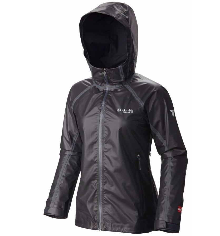 Columbia Womens Titanium Outdry Gold Tech Rain Jackets - ScoutTech