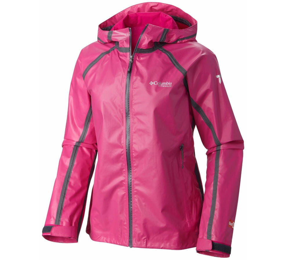 Columbia Womens Titanium Outdry Gold Tech Rain Jackets - ScoutTech