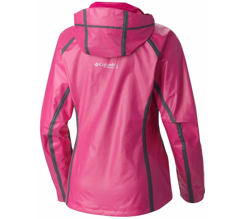 Columbia Womens Titanium Outdry Gold Tech Rain Jackets - ScoutTech