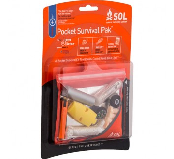Survive Outdoors Longer Pocket Survival Pak - ScoutTech