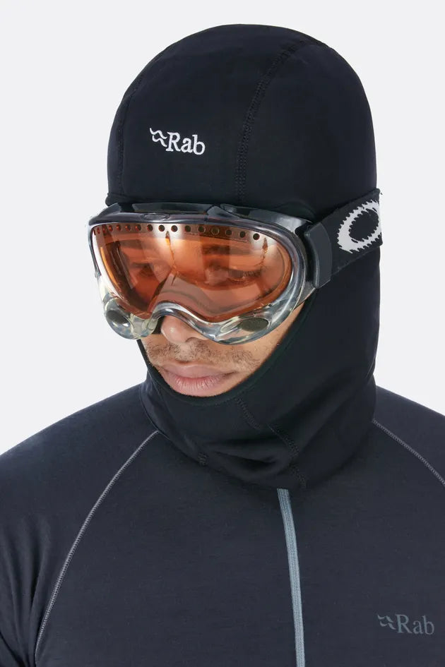 Rab Power Stretch Pro Black Balaclava - ScoutTech Outfitters